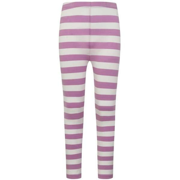 Lazy Jacks Girls Stripe Leggings - Fuchsia / Cloud