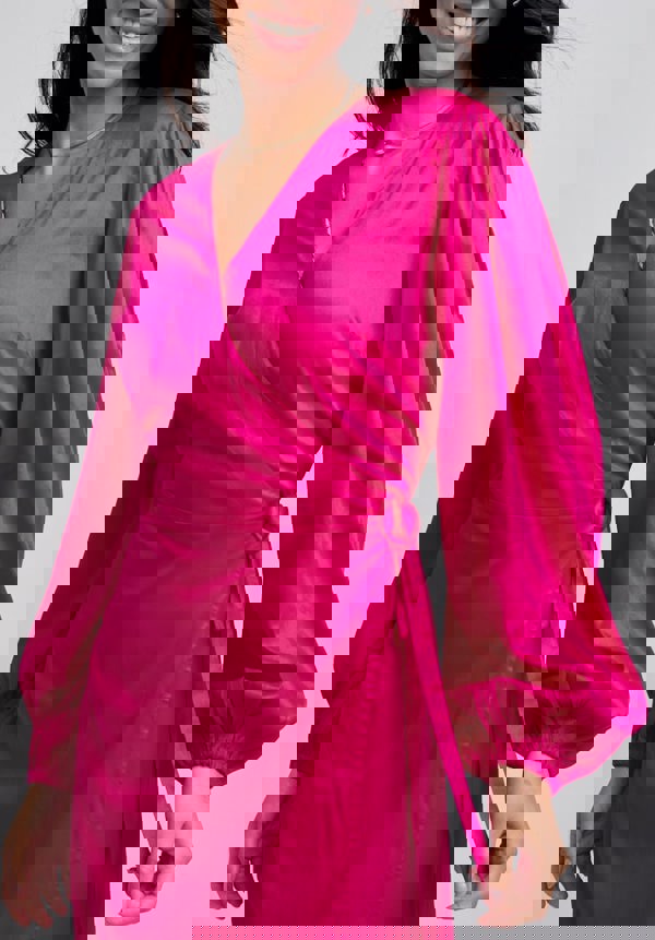 Fifi Midi Dress in Pink