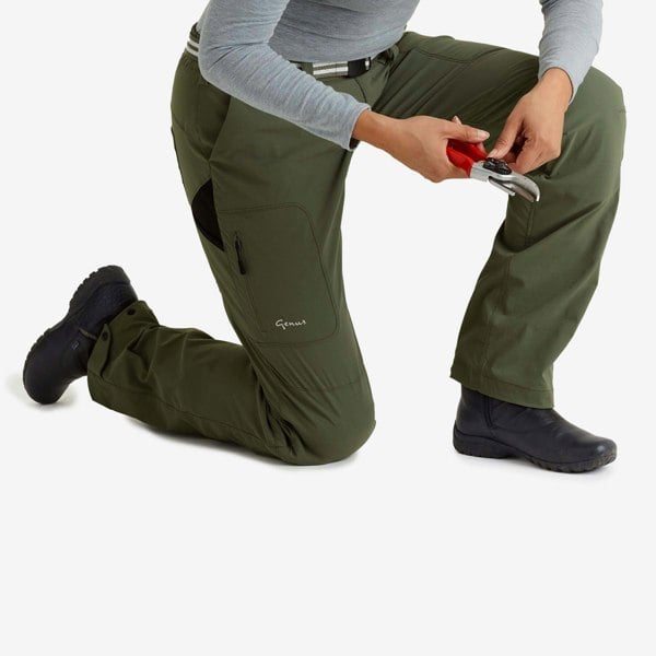 Genus Women's 3-Season Gardening Trousers - Dusky Green