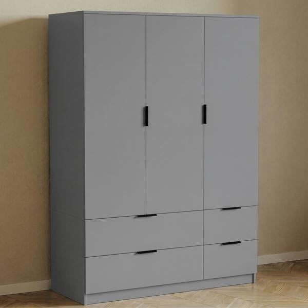 Vida Designs Trega 3 Door 4 Drawer Wardrobe