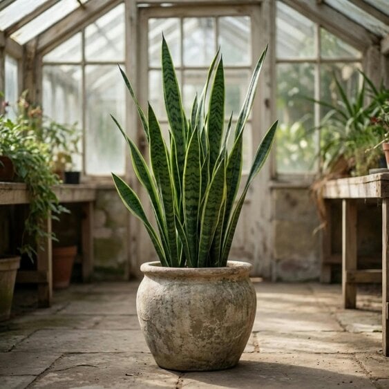 Sansevieria Snake Plant – Air Purifying Easy Care Indoor Houseplant