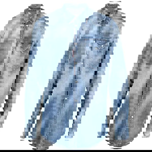 Dsquared2 Classic Western Shirt Blue Denim Shirt