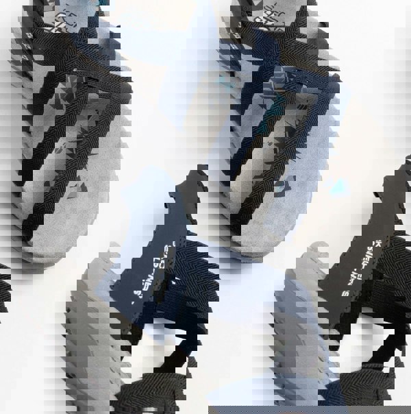 Skechers REGGAE SLIM - STRETCH FLEX Womens Sandals Navy/Grey/Pink