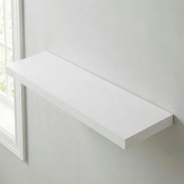 Garden Greatness Urban White Floating Shelf