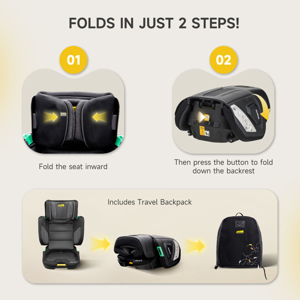 JoviKids Rober + Booster Seat - Twilight