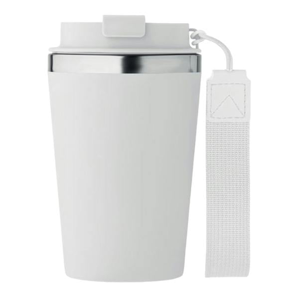 MidOcean Topaz Double Wall 350ml Tumbler - White - 