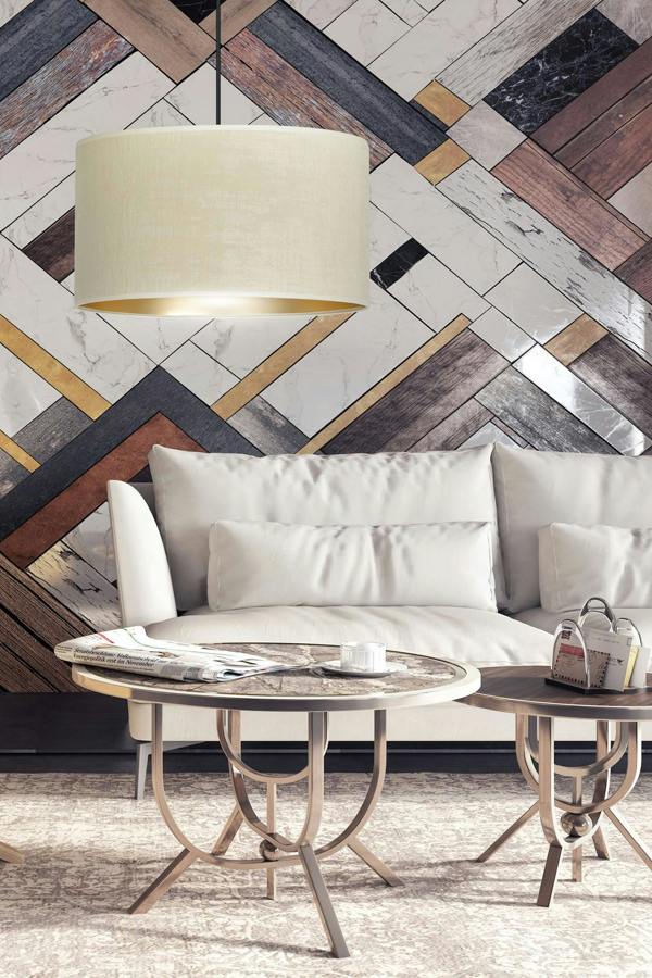 Emibig HILDE Pendant lamp 1 x E27 Black with White Shade