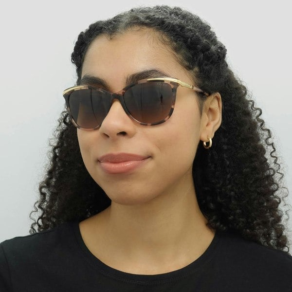 Ralph by Ralph Lauren Sunglasses 5203 146313 Pink Tortoise Dark Brown Gradient