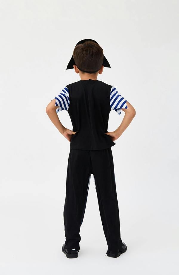 Vanilla Underground Blues Group Boys Multicoloured Pirate 3 Piece Costume