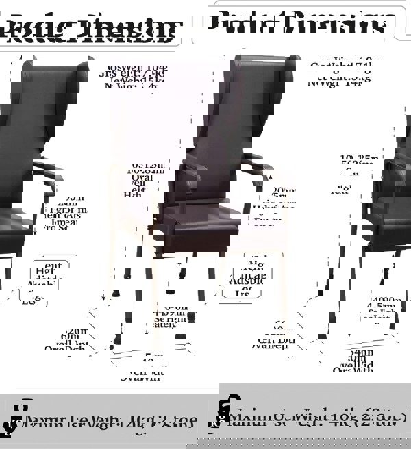 Aidapt Chelsfield Flat Pack Brown