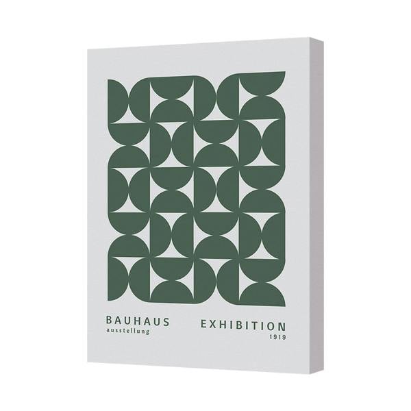 Benjamin Tate Design Bauhaus Exhibition 1919 Canvas Print Art Poster Limited Edition