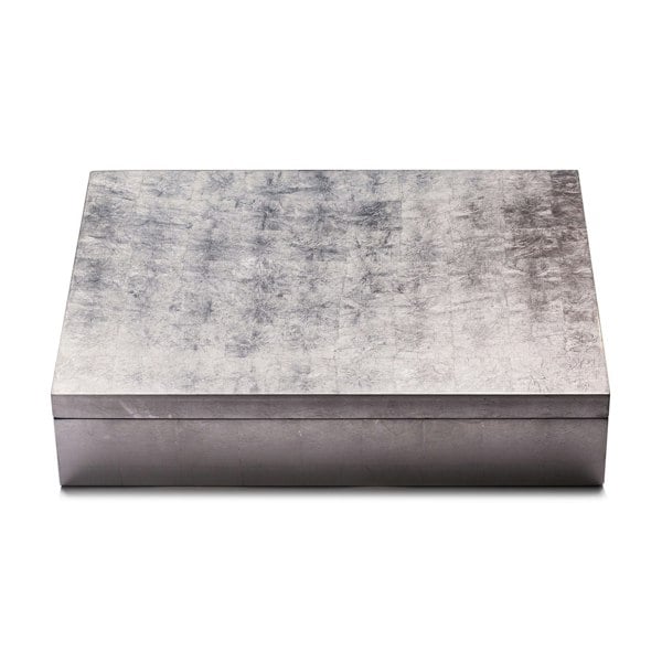 Grand Matbox Silver Leaf Silver - Posh Trading Company  - Interior furnishings london