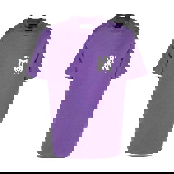 Amiri MA Core Logo Printed T-Shirt   in  Purple