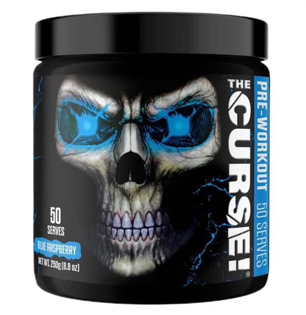 JNX Sports The Curse! Pre-Workout (EU), Blue Raspberry - 250g