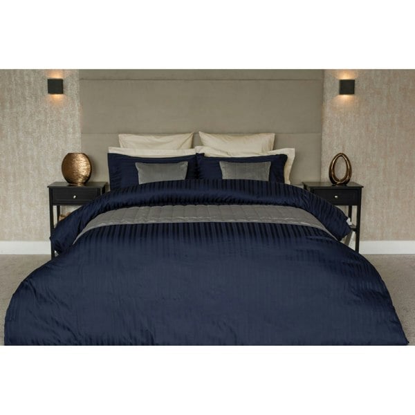 Belledorm Hotel Tribeca Duvet Cover Set - Navy