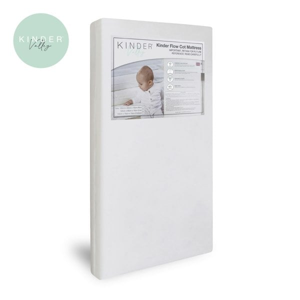 Kinder Valley Syndey Cot Natural and KF Cot Mattress