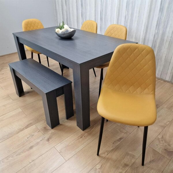Kosy Koala Dining Table Set with 4 Chairs Dining Room, Kitchen table set of 4, and Bench