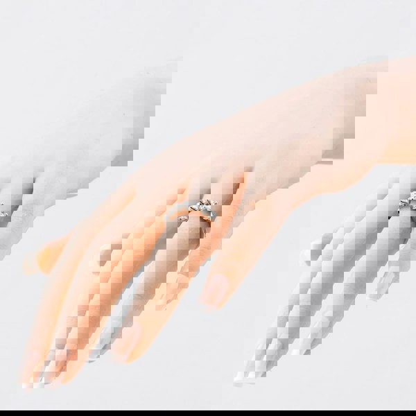 T. H. Baker Platinum Lab Grown 0.70ct Diamond Half Eternity Ring 06HLP-P007