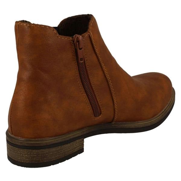 Rieker Ladies Rieker Elasticated Gusset Panel Chelsea Boots 72254