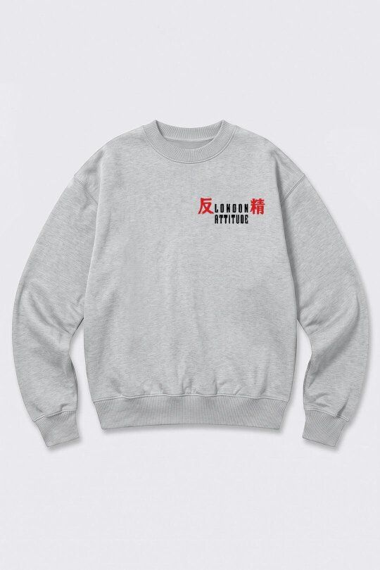 London Attitude Oversized Tokyo After Dark Dragon Sweatshirt