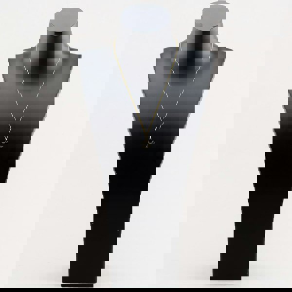 T. H. Baker 9ct Yellow Gold Star Of David Pendant Necklace 1.64.2521