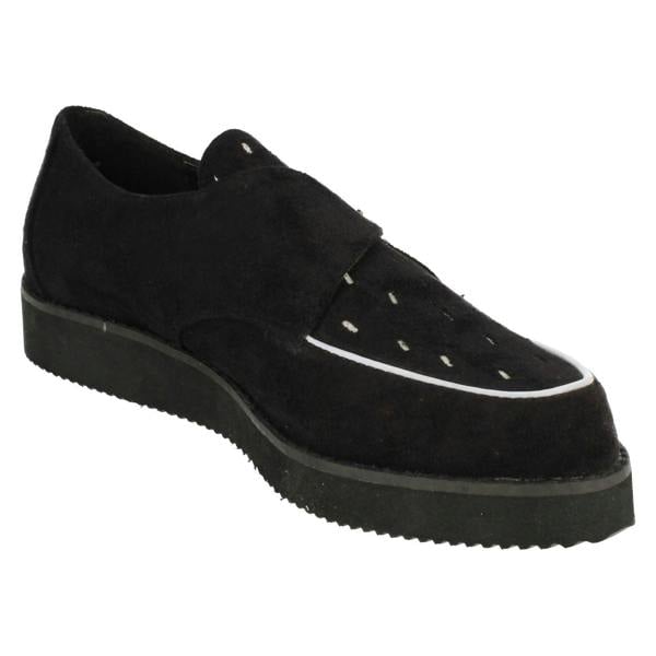 Spot On Ladies Spot On Flat Shoes
