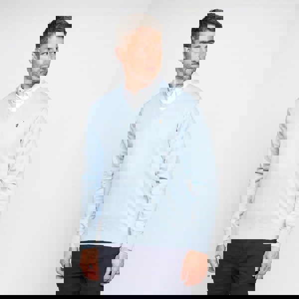 Gabicci G00K01 Mens Vee Neck Sweater Gabicci Classic  - SKY