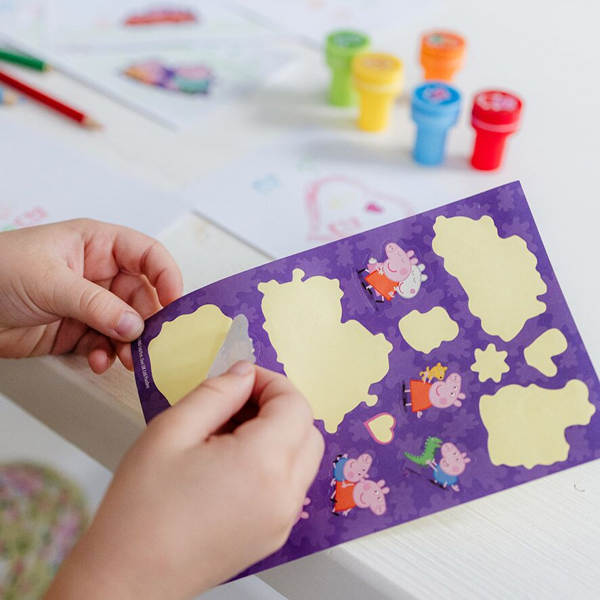 Totum Peppa Pig Creative Stamp Set