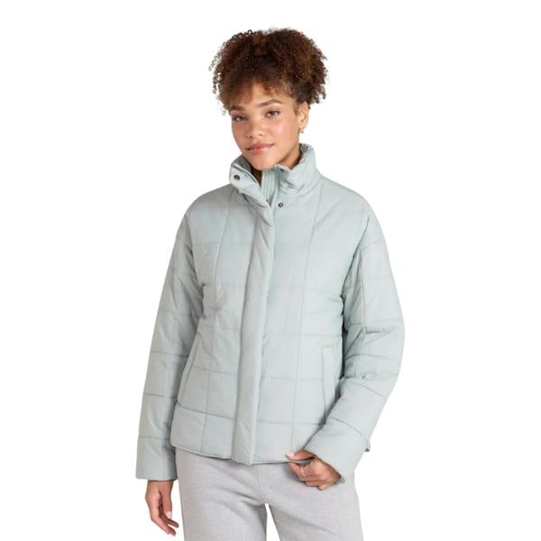 Animal Womens/Ladies Nina Grid Quilted Padded Jacket - Mint - 