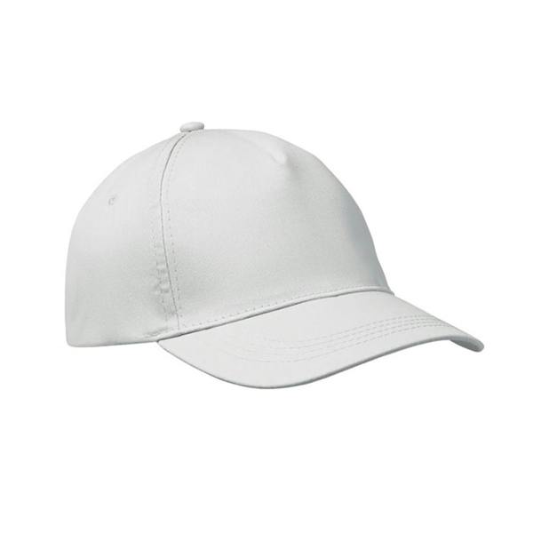 MidOcean Buzz 5 Panel Baseball Cap - White - 