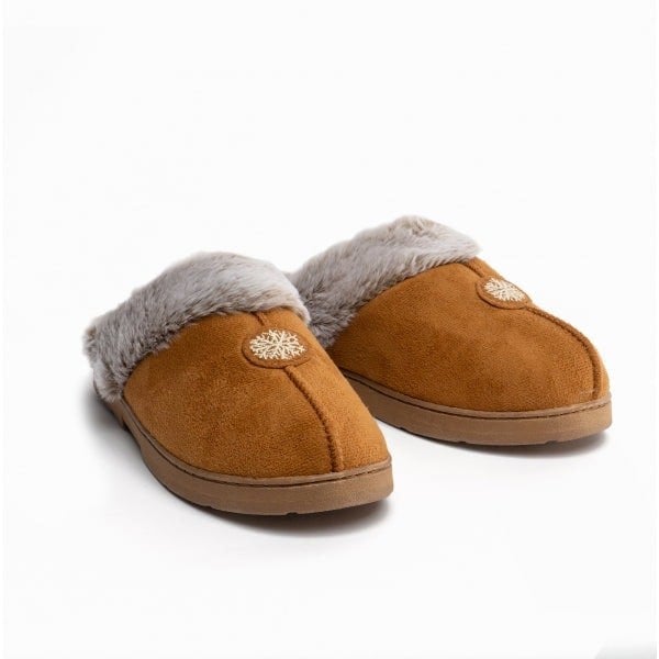 Jo & Joe SPLENDOUR Womens Slippers Chestnut