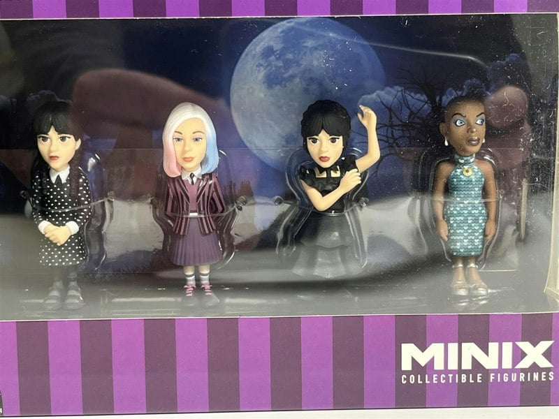 Minx Wednesday 4 Pack 7 cm Collectible Figures Minx 14781