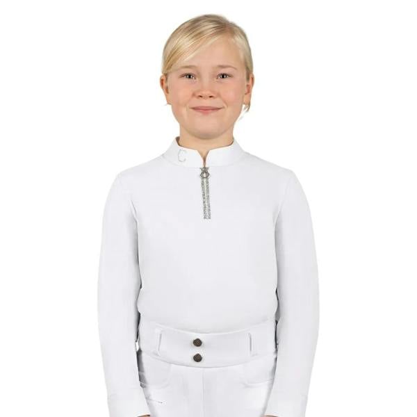 Coldstream Childrens/Kids Next Generation Elrick Show Competition Shirt - White
