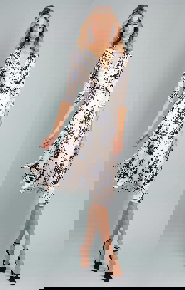 Alie Street London Annie Dress - Oyster Blue