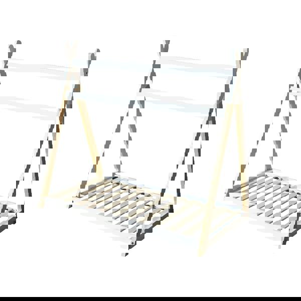 Kudlhome Jinsen Toddler House Bed, White