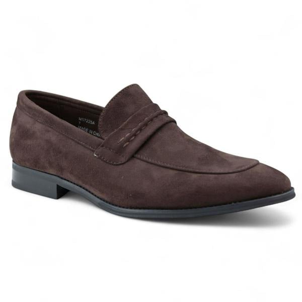 Dolcetto Men's Suede Moccasin Loafers Smart Slip-On Shoes