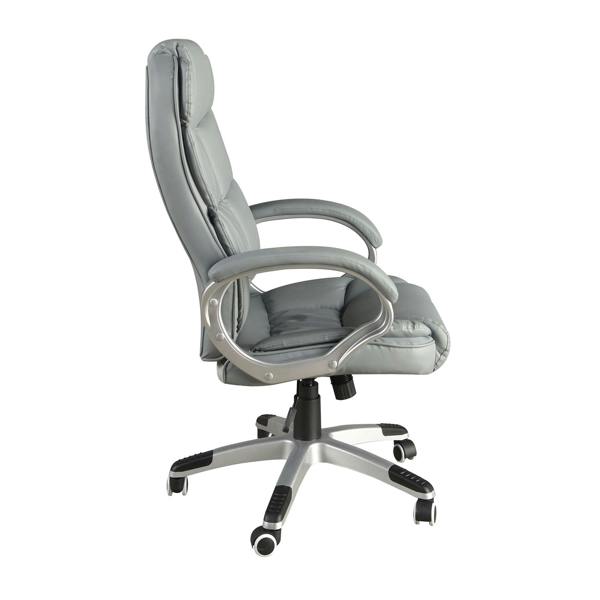Angel Cerdá Swivel office chair in grey leatherette 4154