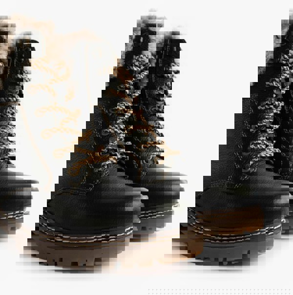 Remonte D0B74-01 Womens Fur Ankle Boots Black