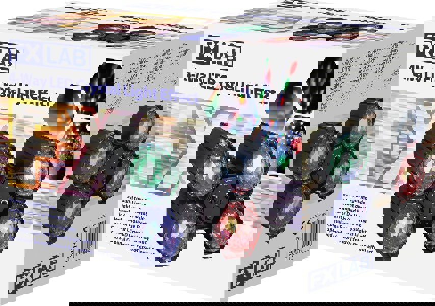 FX Lab Fxlab 4-Way Led Crystal Light Effect