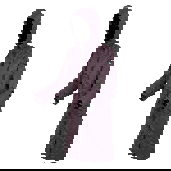 Regatta Womens/Ladies Romine II Waterproof Jacket - Deep Plum/Black - 