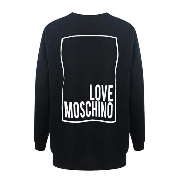 Moschino Love Moschino Box Logo Black Sweater
