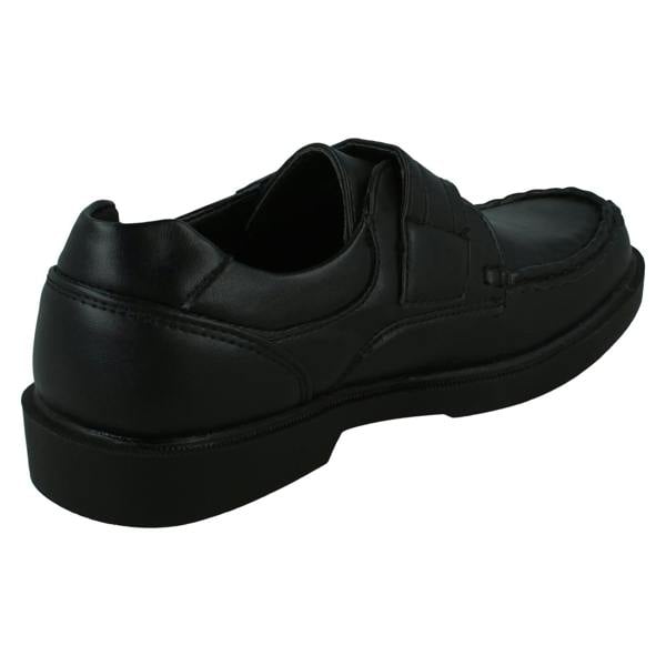 JC Dees Boys JCDees Hook & Loop School Shoes N1144