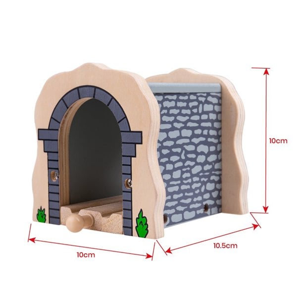 Bigjigs Rail Grey Stone Tunnel