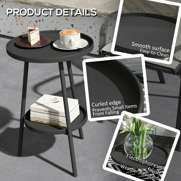 Patio End Table