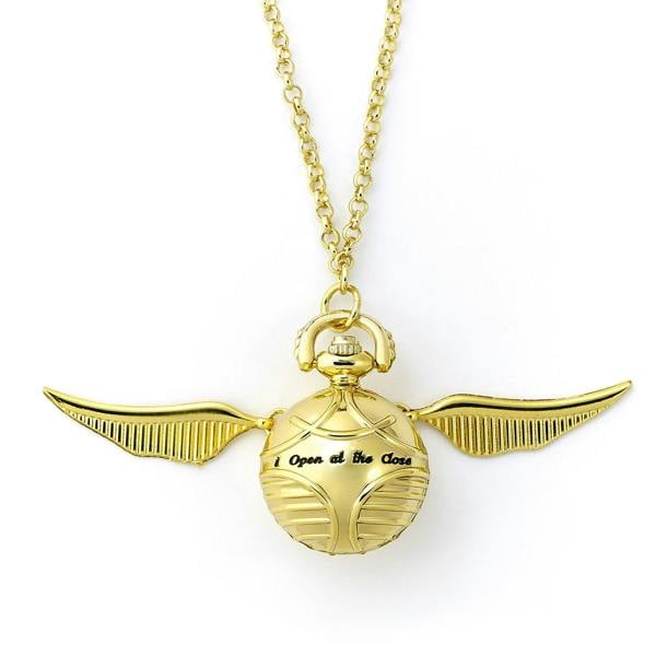 Harry Potter Golden Snitch Watch Necklace 