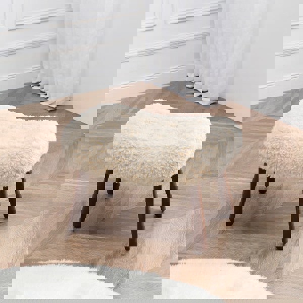 Philip Arc Sheepskin Armchair And Ottoman-Rit Concept-Rit Concept