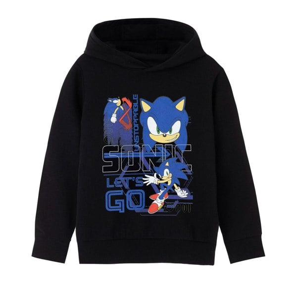 Sonic The Hedgehog Boys Let´s Go Hoodie - Black