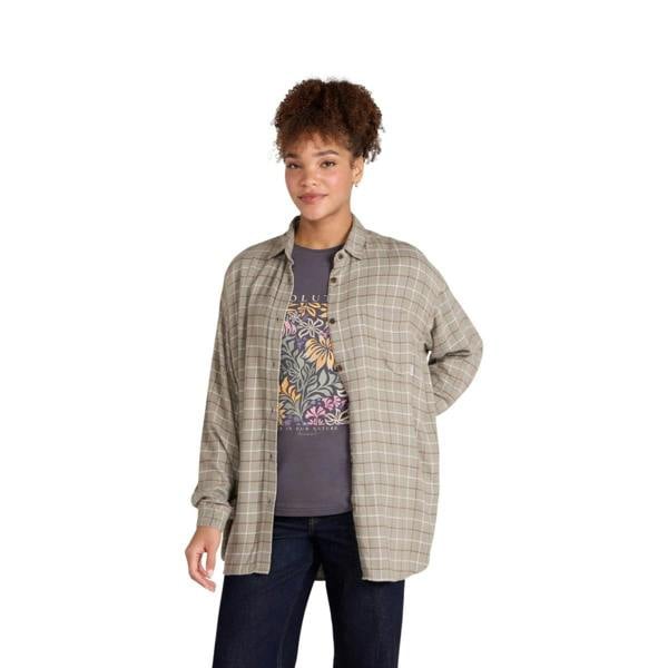 Animal Womens/Ladies Maisie Soft Relaxed Fit Shirt - Khaki Green - 