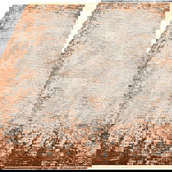 Asiatic Kuza Border Terracotta Rug