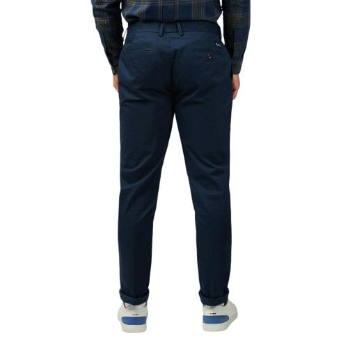 Ben Sherman Mens Signature Stretch Slim Chinos - Dark Navy